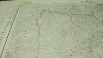 　古地図 　岩管山　群馬　新潟　長野県　地図　資料　４６×５８cm　大正元年測量　昭和２７年発行　　_画像3