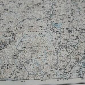 古地図  高田 新潟 群馬 長野県 地図 資料 ５８×４６cm 大正9年測量 昭和35年発行の画像4