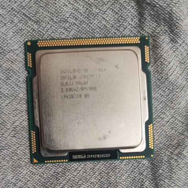 Intel i7-860 2.8GHz TB 3.4GHz SLBJJ Socket LGA1156 4コア8スレッド