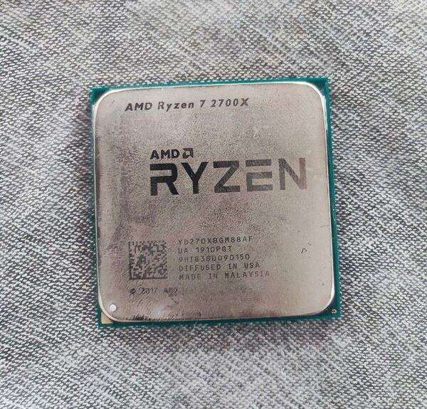 動作確認済み AMD Ryzen 7 2700X (3.7GHz/TC:4.3GHz) BOX AM4/8C/16T/L3
