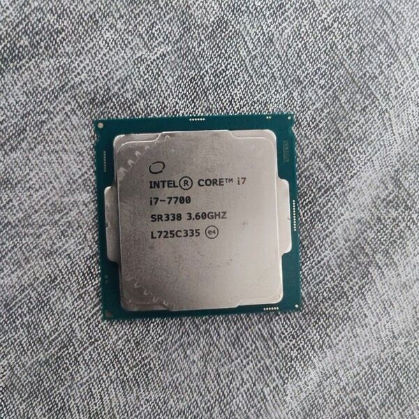 動作確認済 Intel Core i7 7700 cpu