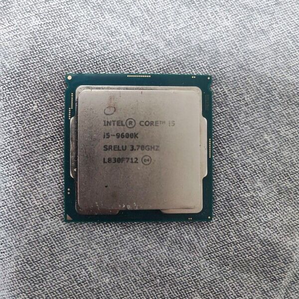 動作確認済み Intel Core i5 9600K LGA1151
