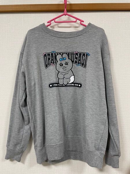 おぱんちゅうさぎ トレーナー 美品!