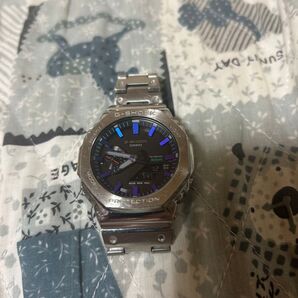G-SHOCK CASIO フルメタル レインボーカラー アクセント GM-B2100PC-1AJF メンズ 腕時計 国内正規品