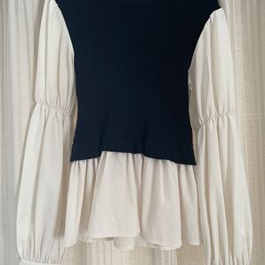 トップスレディース ニットブラウス INGNI