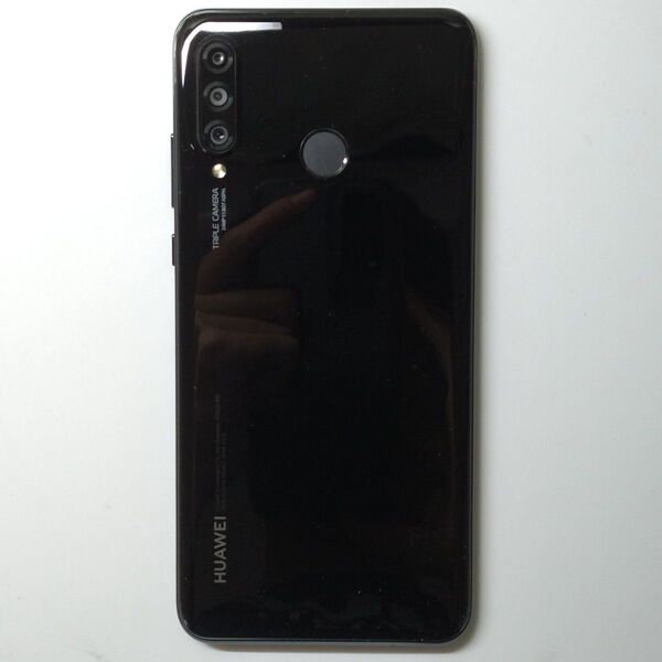 美品 HUAWEI P30 Lite ブラック 4GB 64GB SIMフリー 動作確認済
