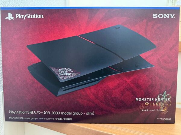 【新品未開封】PlayStation 5用カバー モンスターハンターワイルズ リミテッドエディション PS5