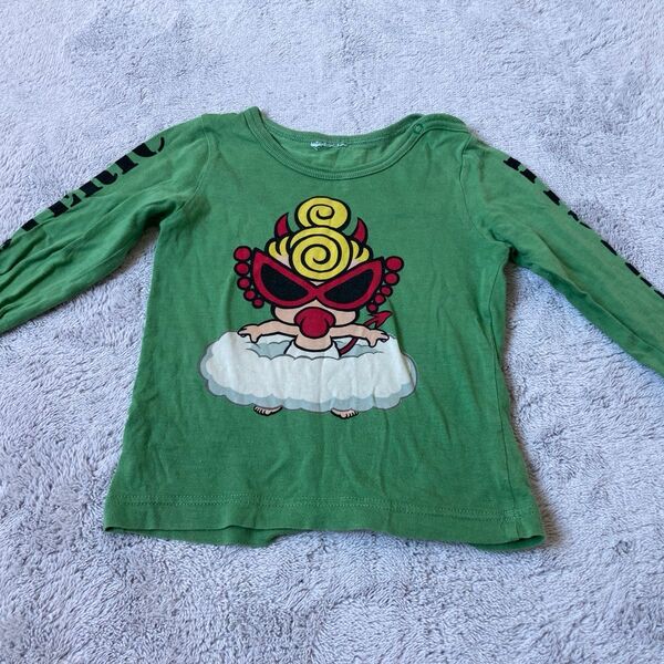 HYSTERIC MINI 長袖Tシャツ グリーン