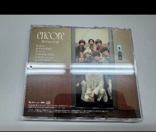 Hey!Say!JUMP、encore【通常盤】特典無し