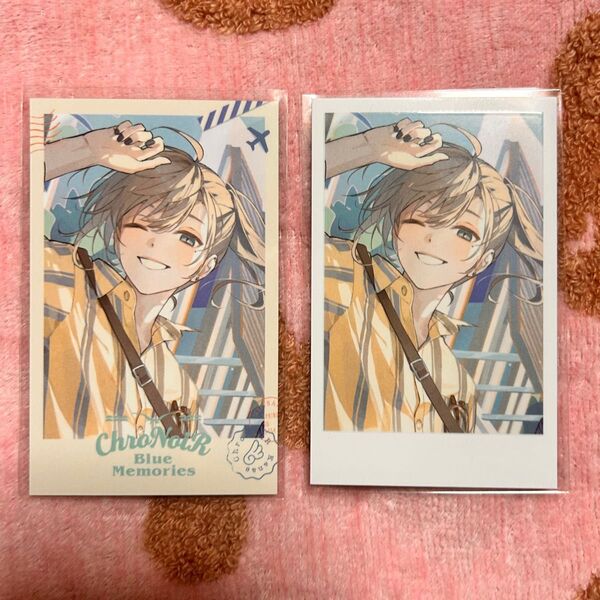 にじさんじ Blue Memories チェキ風カード 葛葉 叶 ChroNoiR