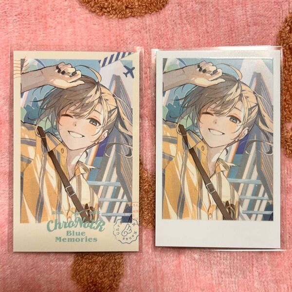 にじさんじ Blue Memories チェキ風カード 葛葉 叶 ChroNoiR