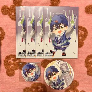 にじさんじ タワーコラボ 7大タワーコラボ にじ7タワー 缶バッジ 等身 ミニキャラ 剣持刀也