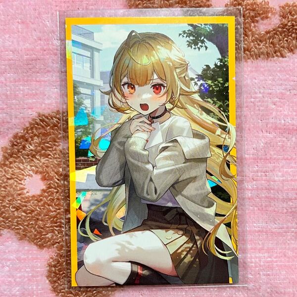 にじさんじ ボイスビジュアルカード Aグループ 星川サラ コレクションカード