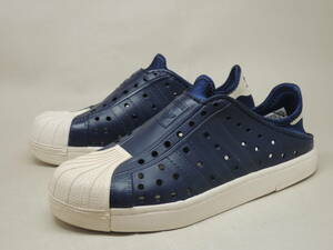  prompt decision! masterpiece! 14 year adidas BEACHSTAR navy blue 24.5cm G26685 / Adidas beach Star clog sandals slip-on shoes 