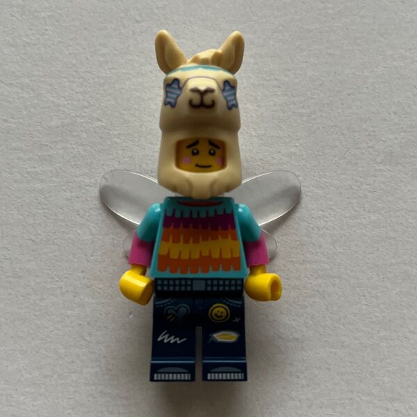 LEGO正規品 ミニフィグ ラマカラフルトルソー羽ニコちゃんズボン