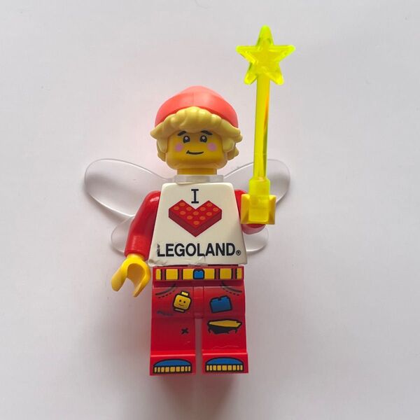 LEGO正規品 ミニフィグ レゴランドトルソー(傷あり)カラフル羽