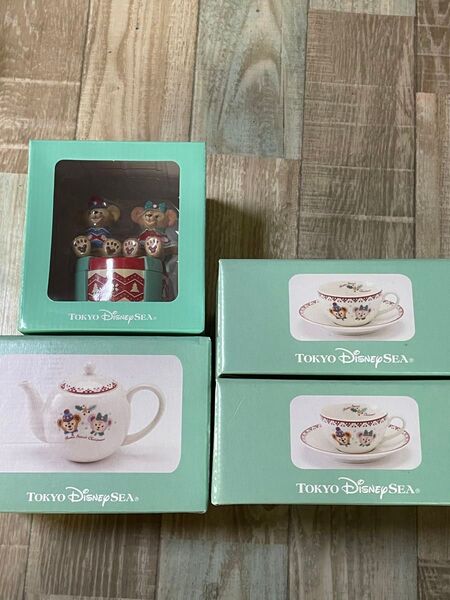 東京ディズニーシー ダッフィー ティーポット カップ ソーサー グッズ