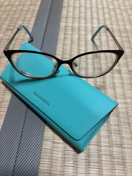 TIFFANY メガネ TF1130 ケース、クロス付き