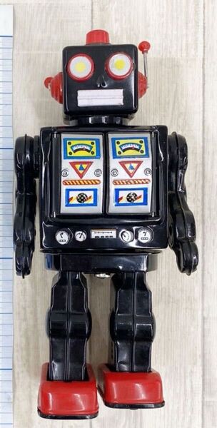 アンティーク レア ロボ レトロ ブリキ ロボット おもちゃ アンティーク 動作良好