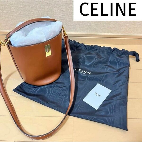 【極美品】セリーヌ ティーンバケット16 ハンドバッグ 2way ショルダー