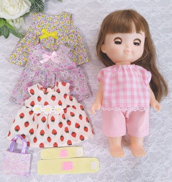 ソランちゃんメルちゃんハンドメイド服6点セット