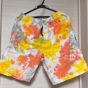 WINDANDSEA×MANASTASHタイダイ柄ハーフパンツ