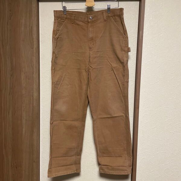 vintage 90's Carharttワークパンツ キャメル カーハート 古着 アメカジ ワーク W36 ペインターパンツ