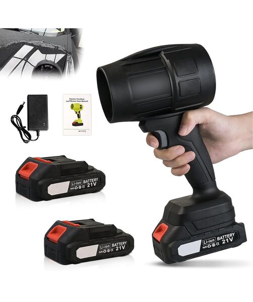 【新品未使用】 ブロワー エアダスター 洗車 充電式 超強力