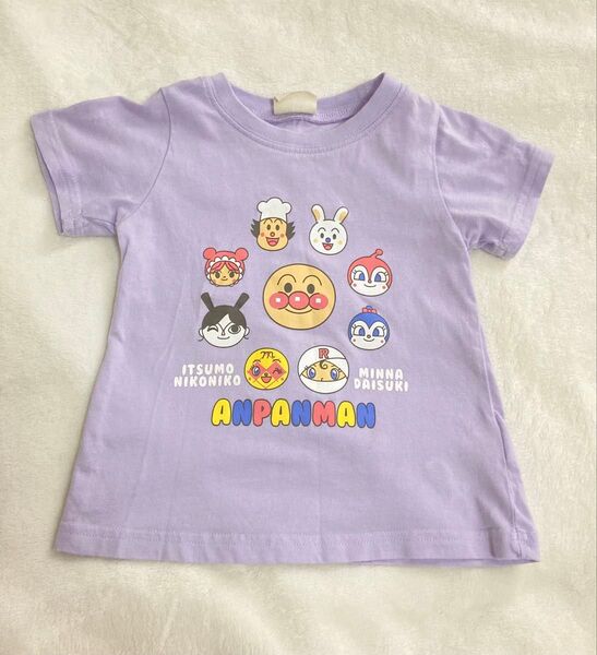 アンパンマン半袖Tシャツ 90cm