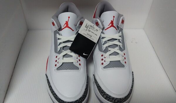 Nike Air Jordan 3 Retro OG【Fire Red 2022年 (30cm)】