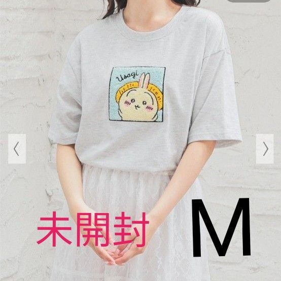 ちいかわ 刺繍 Tシャツ M うさぎ