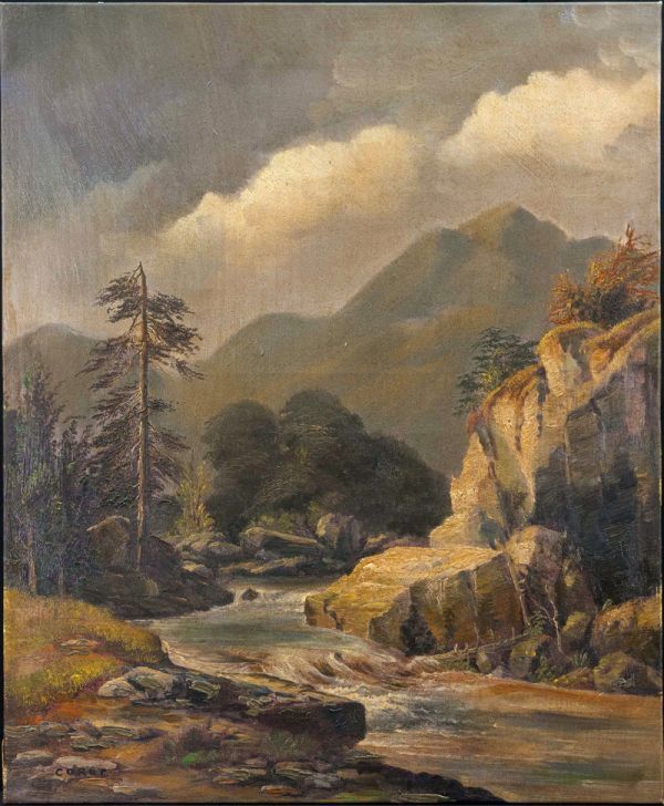 Yahoo!オークション -「(小川 ogawa オガワ)」(自然、風景画