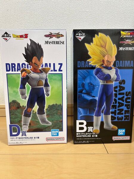 一番くじ ドラゴンボール vsオムニバスcross フィギュア4体セット A賞 B賞×2 D賞 孫悟空・ベジータ