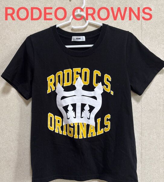 RODEO CROWNS Tシャツ 黒 S