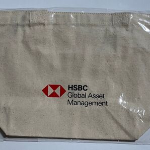 未使用 HSBC 香港上海銀行 トートバッグ ランチバッグ エコバッグ 小物入れ 記念品 ノベルティ