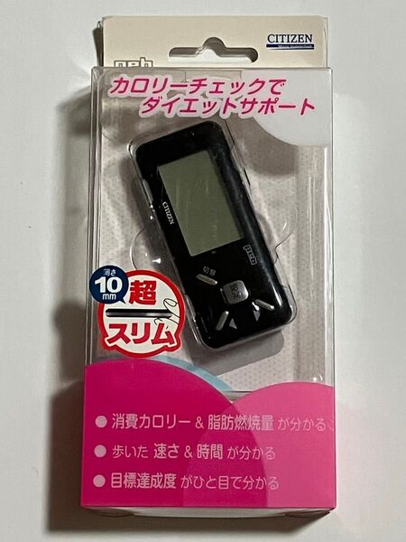 CITIZEN カロリーチェックでダイエット TW610-BK シチズン カロリチェック 万歩計