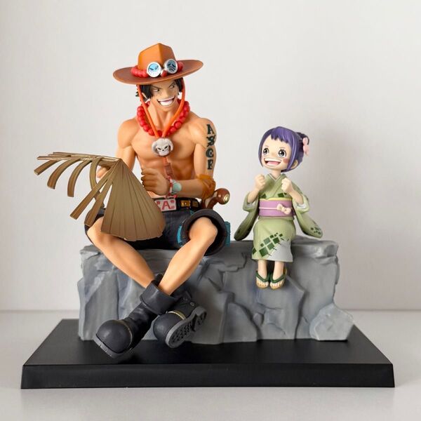 ONE PIECE 一番くじワノ国編 第二章 ラストワン賞 エース&お玉