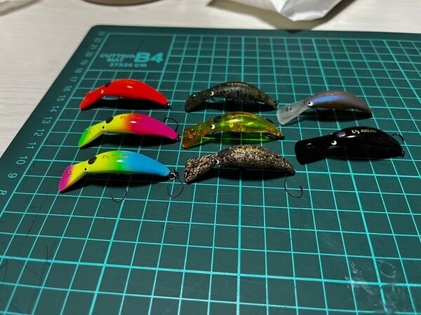 カルモ クランクベイト 8色 スミス エリアトラウト