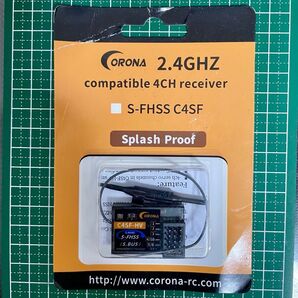 【送料無料★クーポン対応】フタバ互換受信機 プロポ CORONA C4SF-HV 2.4G 受信機 互換品 (新品・未使用)