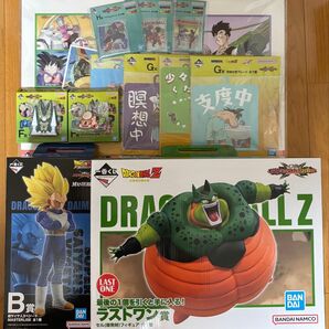 ドラゴンボールVSオムニバスCROSS B賞ベジータ超サイヤ人3 ラストワン賞セル(爆発時) 下位賞セット