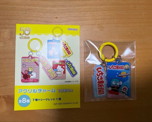 ハンギョドン サンリオ いちご新聞 アクリルチャーム 未使用品