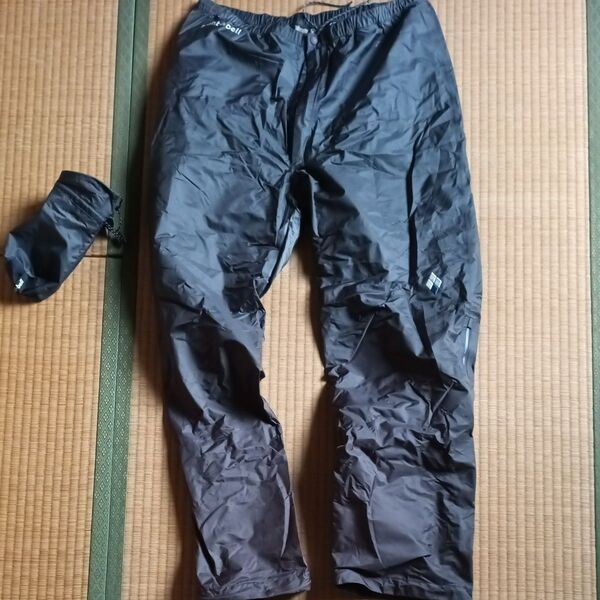 モンベル ゴアテックス レインパンツ ナイロン 1128534 mont-bell シャドーグレイ xlサイズ ストームクルーザー