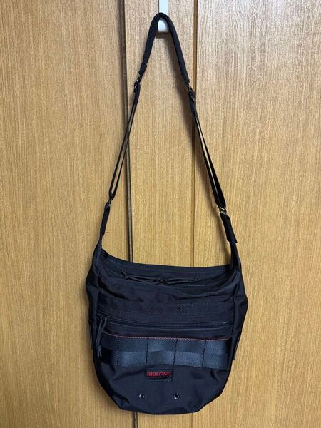 BRIEFING DAY TRIPPER/S ブラック ブリーフィング デイトリッパーS ショルダーバッグ MADE IN USA