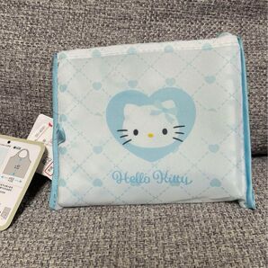 アベイル サンリオ キティ エコバッグ 水色