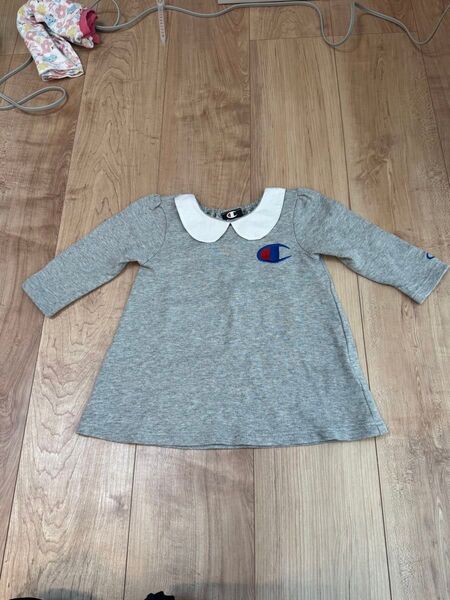 チャンピオン 襟付きカットソー チュニック Tシャツ 90cm
