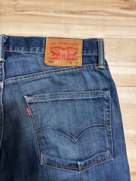 Levi's 504 ストレートデニムジーンズ W32 L34