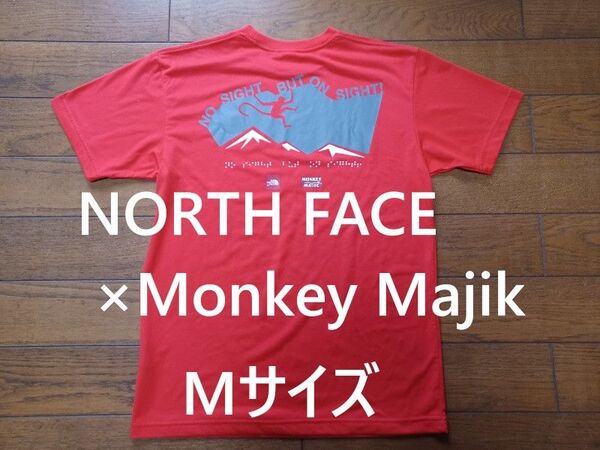 ノースフェイス ドライ Tシャツ Mサイズ MONKEYMAGICコラボ ゴールドウイン製