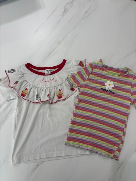 子供服 女の子 トップス 2枚セット