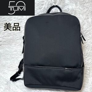 極美品 TUMI ウィリアム バックパック ブラック ビジネスリュック 黒 デイパック トゥミ