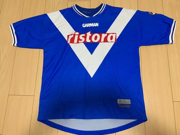 ブレシア カルチョ セリエA グァルディオラ no28 GARMAN サッカーユニフォーム 青